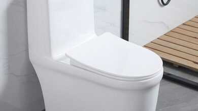 Skirted Round Toilet