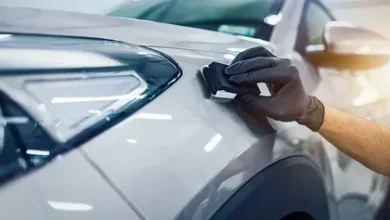 Ceramic Coating Application on a Car in Melbourne