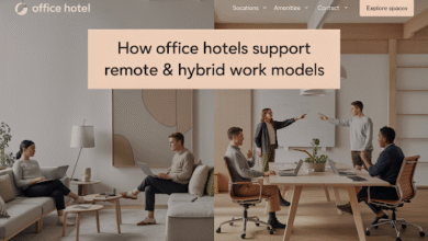 How Office Hotels Support Remote & Hybrid Work Models