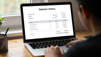 How a Freelance Invoice Template Supports Retainers, Deposits, and Milestone Billing